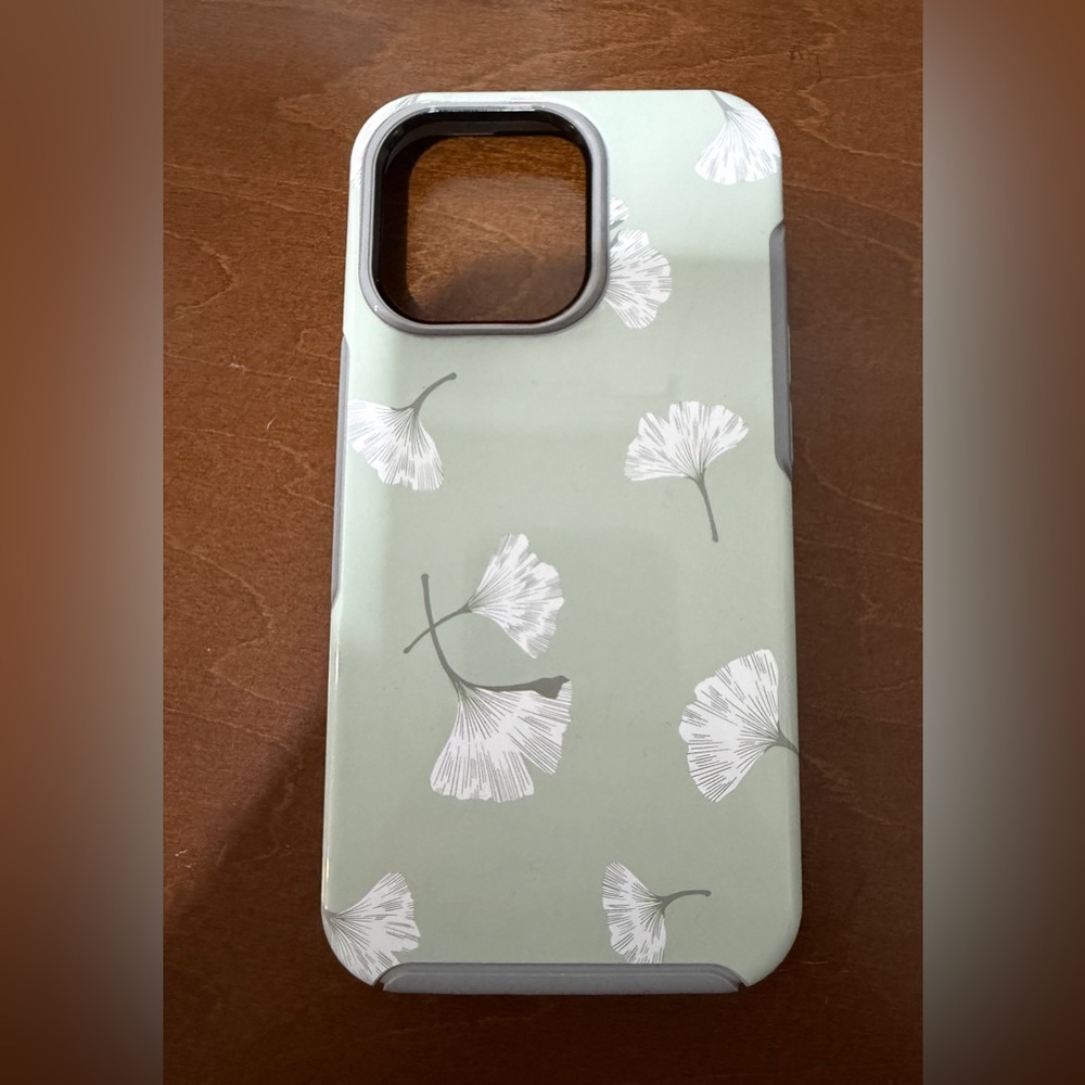 OtterBox Symmetry Series Case for iPhone 13 Pro. Gingko Grey.